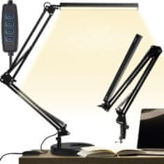 BigBuy 2 az 1-ben asztali lámpa, levehető talppal, állítható fényerőséggel, 3 féle színhőmérséklettel (BB-23503)