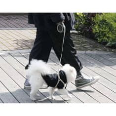 BigBuy Automata szalagpóráz fényvisszaverő bevonattal max 15 kg-os kutyák számára -5m (BB-19788)