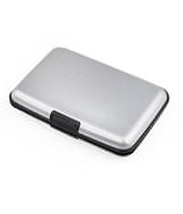 BigBuy 6 rekeszes biztonsági kártyatartó és pénztárca alumíniumból, lopás elleni védelemmel (BBR)