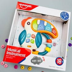 BigBuy Aranyos, tukán alakú zenélő oktatójáték színes zongora billentyűkkel babáknak (BBJ)