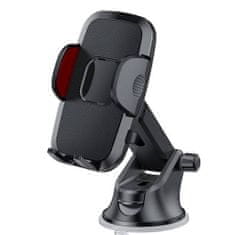 BigBuy Tapadókorongos szélvédőre rögzíthető autós telefontartó (BB-20384)