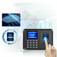 BigBuy Ujjlenyomatolvasó beléptető rendszer - biometrikus biztonsági rendszer (THM)