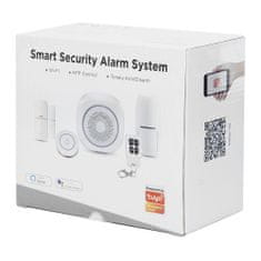 BigBuy JG-H3 Smart Security wifis otthoni riasztórendszer szett - távirányítóval és okostelefonról is vezérelhető (THM)