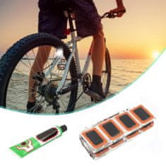 BigBuy RS2401 gumibelső javító készlet kerékpárhoz ragasztóval és 24 javító folttal (BBL)