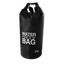 BigBuy PVC anyagból készült praktikus vízálló táska állítható pánttal - kiránduláshoz, strandoláshoz - 30 L (BB-6903)