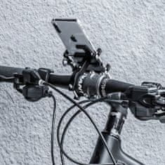 BigBuy Univerzális 2 az 1-ben GPS/telefon tartó kerékpárra - állítható-, és csúszásvédővel ellátva (BB-18313)