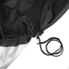 BigBuy Egyszemélyes hinta-, és függőszék védőhuzat - védelmet nyújt por, eső vagy hó ellen - 400 x 155 cm, fekete (BB-9169)
