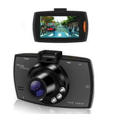 BigBuy CarCamcorder autós menetrögzítő kamera beépített mikrofonnal és éjjellátó funkcióval - 1080p full HD (BBV)