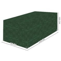 BigBuy Takaróponyva kerti bútorhoz 8 fűzőlyukkal - időjárás-, és szakadásálló - 100 x 180 x 240 cm (BB-7949)