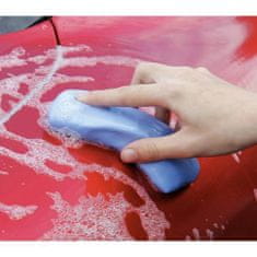 BigBuy Puha és rugalmas anyagú speciális autó tisztító gyurma - 180 g, 9 x 6,5 x 1,5 cm, kék (BB-20761)