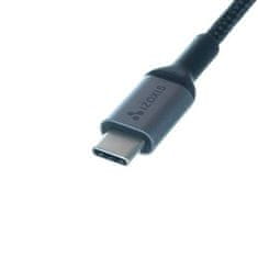 BigBuy USB 3.0 - USB Type-C - töltő-, és adatkábel PVC bevonattal - 200 cm (BB-18927)