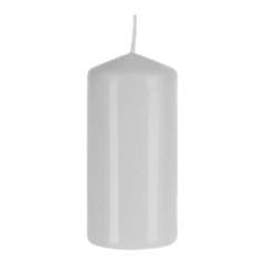 BigBuy 8 darabos illatmentes gyertya készlet - 20 órás égési idővel, fehér (BB-20686)