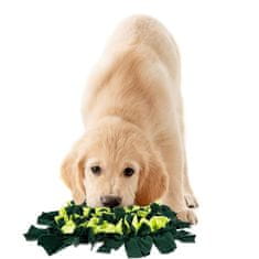 BigBuy Szaglást fejlesztő kutya játék, szimatszőnyeg - serkenti a koncentráció képességét - 45 x 45 x 5 cm (BB-15245)