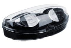 BigBuy Állítható méretű búvárszemüveg - tokkal, párásodás gátló és UV szűrő réteggel, orr- és füldugókkal (BB-6295)