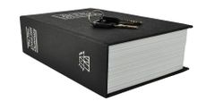 BigBuy Angol szótárnak álcázott biztonsági mini széf két kulccsal - könyv formájú értéktartó doboz - 18 x 11,5 x 5,6 cm (BB-6148)