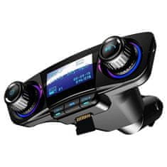BigBuy Autórádió formájú 3in1 FM Transmitter, MP3-lejátszó és Bluetooth kihangosító (BBV)