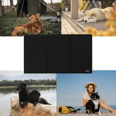 BigBuy Vízálló hűsítő matrac háziállatoknak - 90 x 50 x 3 cm, fekete (BB-10937)