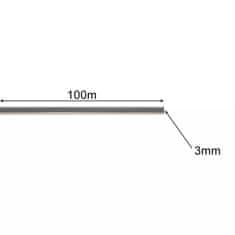 BigBuy 100 méteres damil fűkaszához - 3 mm vastagságú (BB-21025)