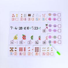 BigBuy Készségfejlesztő kártyajáték óvodáskorú gyerekeknek - 26 db-os készlet (BBKM)