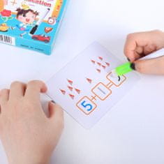 BigBuy Készségfejlesztő kártyajáték óvodáskorú gyerekeknek - 26 db-os készlet (BBKM)