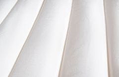 BigBuy Kétszemélyes pamut függőágy párnákkal - 150 kg-os teherbírás - 340 x 150 cm, fehér (BB-10202)