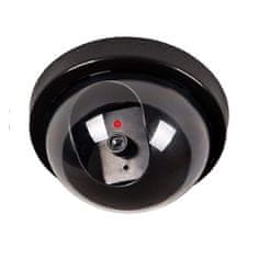 BigBuy Valósághű biztonsági álkamera piros jelzőfénnyel - elemes, kül- és beltéren is használható (BBL)