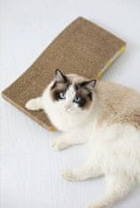 BigBuy 2in1 macskaágy és kaparó kartonból, ajándék macskamentával (BB-22037)