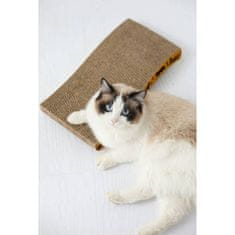 BigBuy 2in1 macskaágy és kaparó kartonból, ajándék macskamentával (BB-22037)