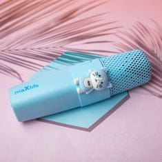 maXlife MXBM-500 Bluetooth Karaoke mikrofon, kék
