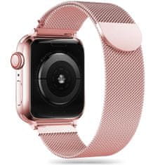 Tech-protect Milanese szíj Apple Watch 42/44/45/49mm, rose gold