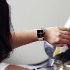 Tech-protect Milanese szíj Apple Watch 38/40/41mm, starlight