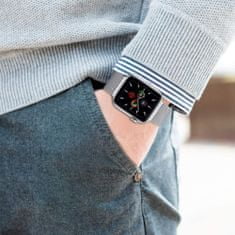 Tech-protect Milanese szíj Apple Watch 42/44/45/49mm, starlight