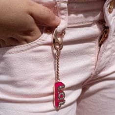 L.O.L. Surprise! Acél lányos medál kulcstartóra kristályokkal LOL Logo L5010STLOL