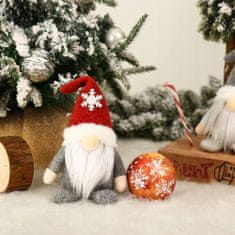 MUVU Karácsonyi gnóm készlet, nagy 5 darabos készlet, karácsonyi dekorációk, manók, , törpék