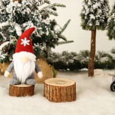 MUVU Karácsonyi gnóm készlet, 2 darabos készlet, karácsonyi dekorációk, manók, törpék