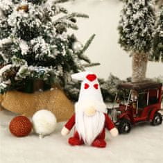MUVU Karácsonyi gnóm készlet, nagy 5 darabos készlet, karácsonyi dekorációk, manók, , törpék