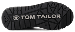 Tom Tailor Férfi bokacipő 4280370003 coal (Méret 44)