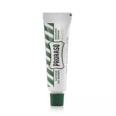 Proraso Utazási frissítő borotvakrém Green Eukalyptus (Shaving Cream) 10 ml