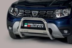 J&J Automotive Gallytörő Védőkeret autókhoz rá szabva Dacia Duster 2020-2021 63mm Arcplasztika előtt