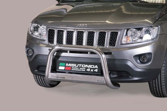 J&J Automotive Gallytörő Védőkeret autókhoz rá szabva Jeep Compass 5D 2007-2017 63mm