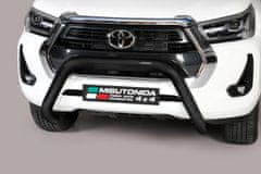 J&J Automotive Gallytörő Védőkeret autókhoz rá szabva Toyota Hilux 2021-magasabb 76mm fekete