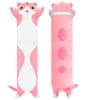 Plyšový polštář Kočka Růžová 110 cm