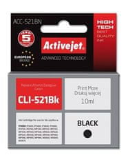 ActiveJet tinta Canon CLI-521Black ACC-521Bk