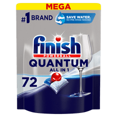 Finish Quantum All in 1 mosogatógép kapszula, 72 db