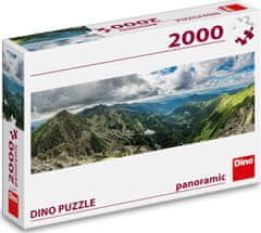 DINO Panoráma puzzle Roháč 2000 darab