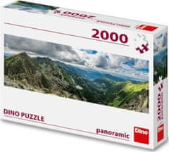 DINO Panoráma puzzle Roháč 2000 darab