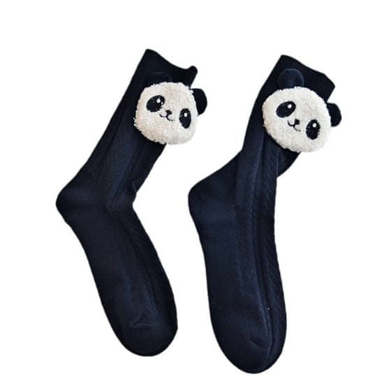 Dollcini Karácsonyi zokni, karácsonyi ajándékok, panda zokni, 5x5x10 cm