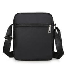 Dollcini Férfi parittyás táska lopásgátló vízálló egyvállú hátizsák Sling Crossbody táska, könnyű mellkasi váll hátizsák kerékpáros utazásokhoz és túrázáshoz, 432021, fekete