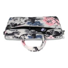 MG Wonder Briefcase laptop táska 15-16'', peonies