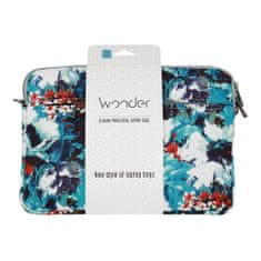 MG Wonder Sleeve laptop táska 15-16'', white poppies